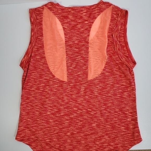 Marika Tangerine Orange Yoga Workout Tank Top - Picture 5 of 6